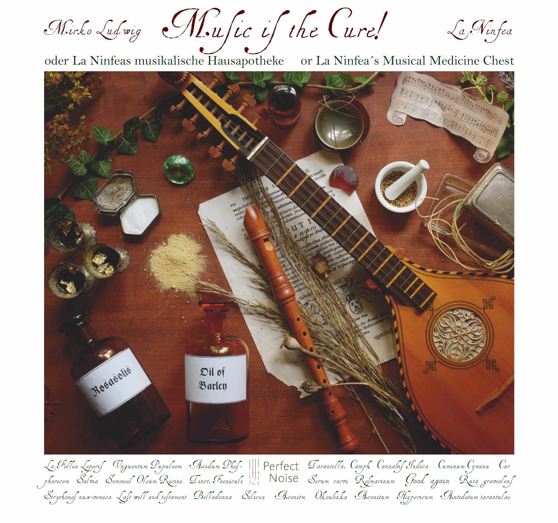 Booklet Music is the Cure La Ninfea zum Download