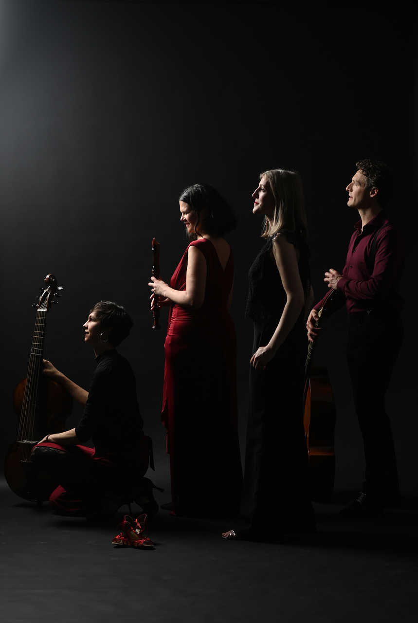 Ensemble La Ninfea interpretiert mit Viola da Gamba, Blockflöte und Cembalo Tänze, die einst verboten waren